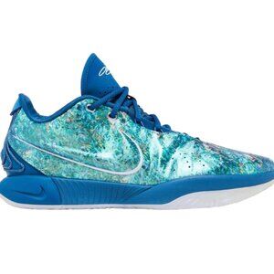 Nike Lebron 21 XXI Abalone Mens Basketball Shoes Industrial Blue FN0708 400 NEW